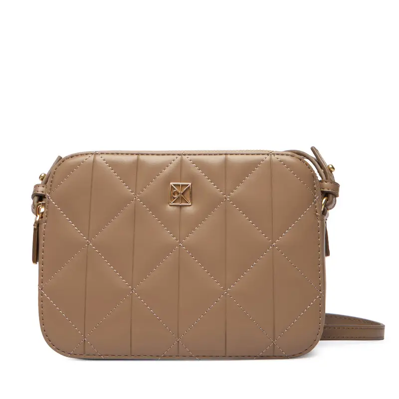 Borsetta Calvin Klein Quilted Camera Bag LV04F3328G Beige