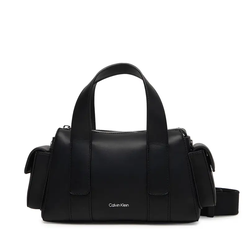 Borsetta Calvin Klein Webbing Strap Pocket Bag LV04F3291G Nero