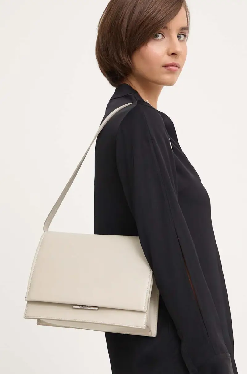 borsetta colore beige K60K612158 miniatura 5