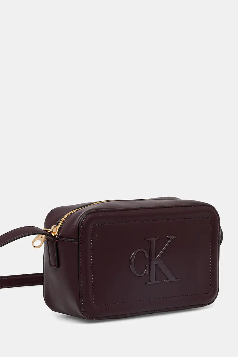 borsetta colore marrone LV04F3220G Violetto miniatura 2