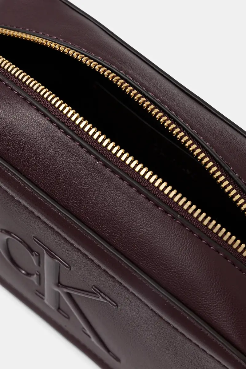 borsetta colore marrone LV04F3220G Violetto miniatura 5