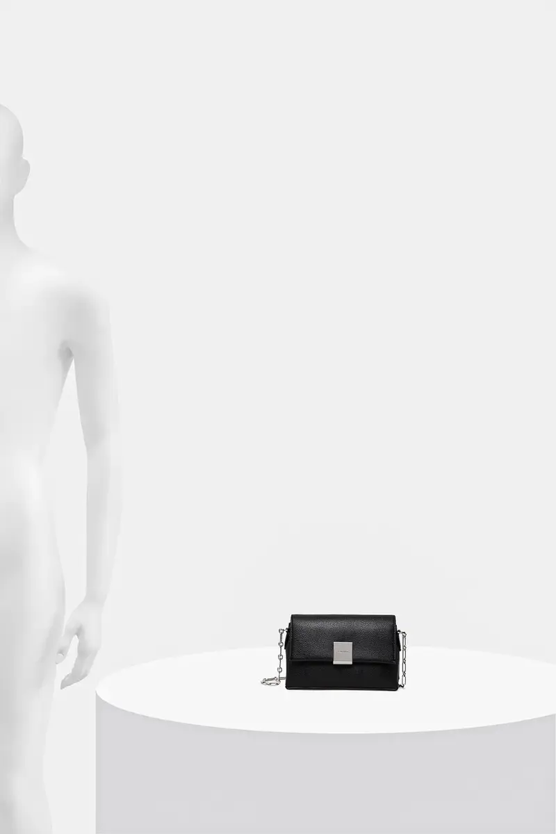 borsetta colore nero K60K612785 miniatura 5