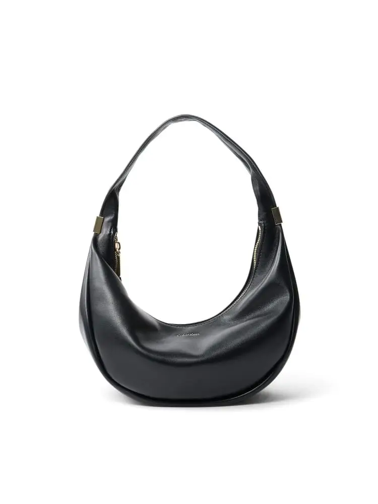 borsetta pinched soft in ecopelle nera