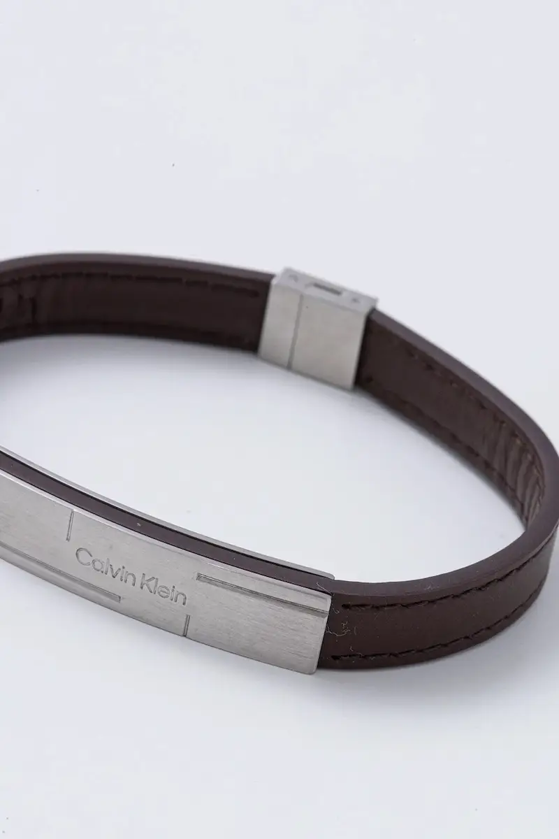 braccialetto uomo 35000057 Marrone miniatura 2