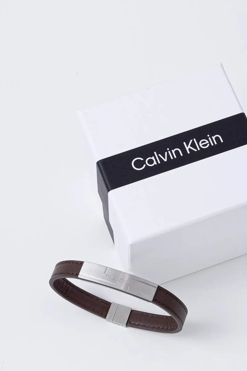 braccialetto uomo 35000057 Marrone miniatura 3