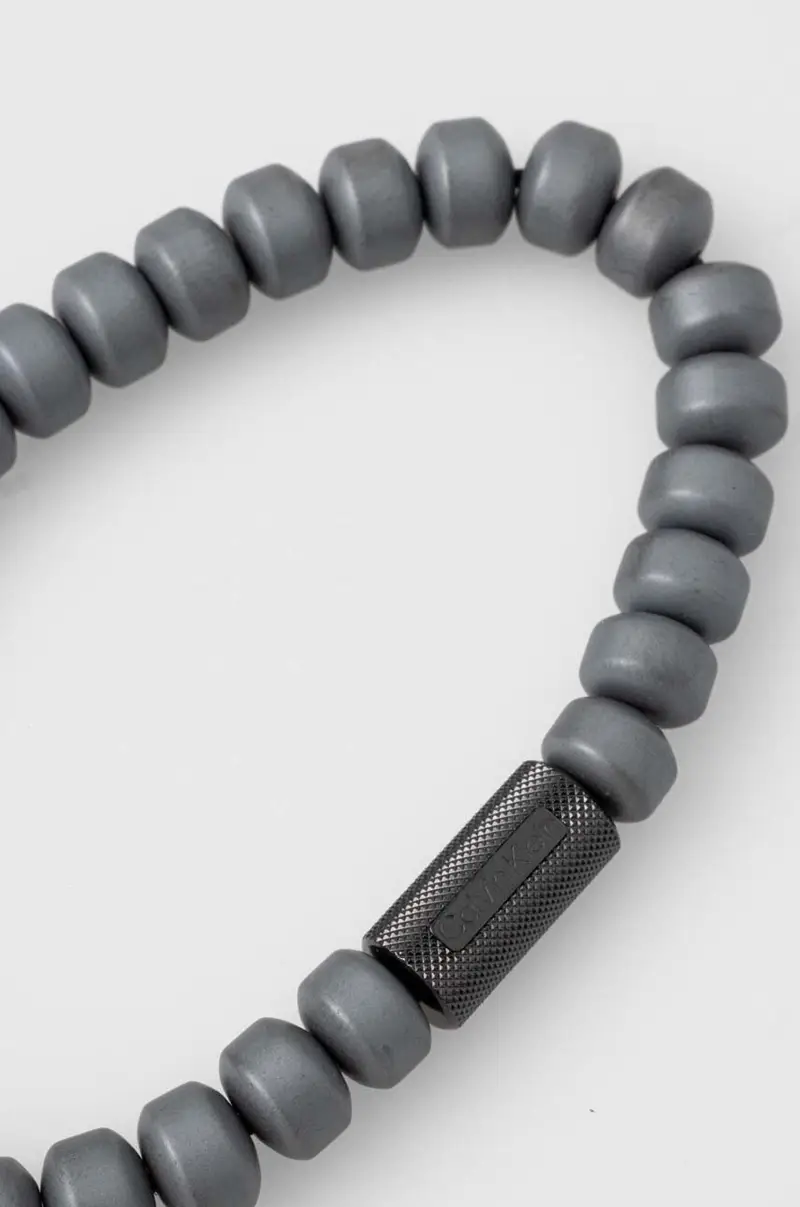 braccialetto uomo Grigio miniatura 2