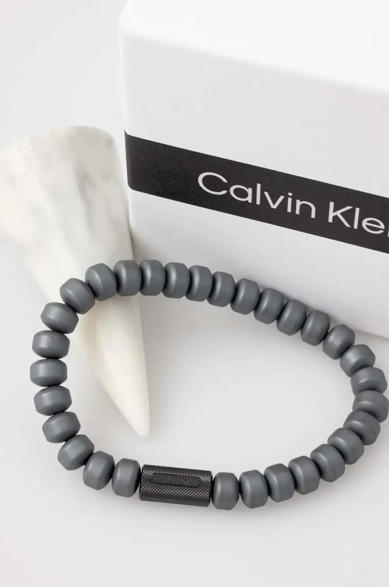 braccialetto uomo Grigio miniatura 3