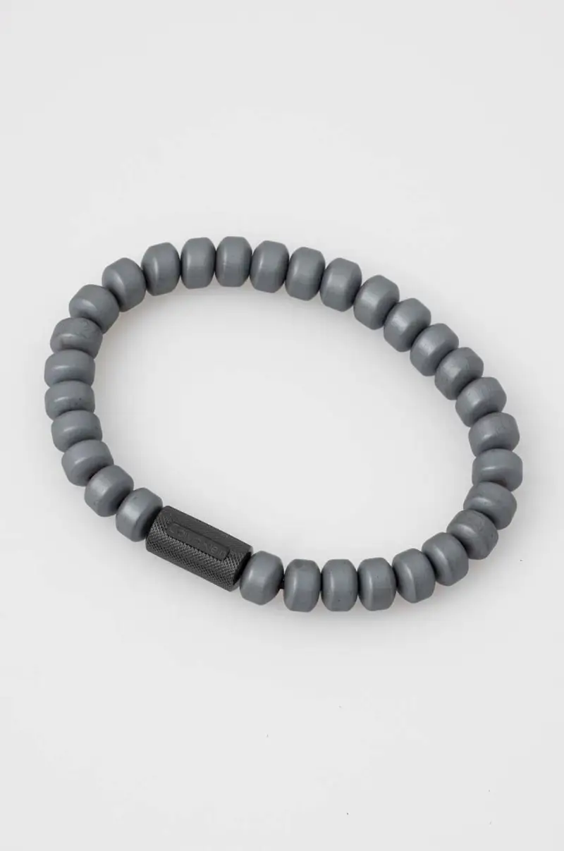 braccialetto uomo Grigio