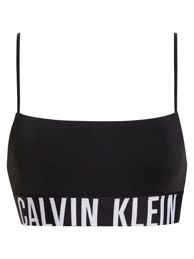 brassière in nylon nera