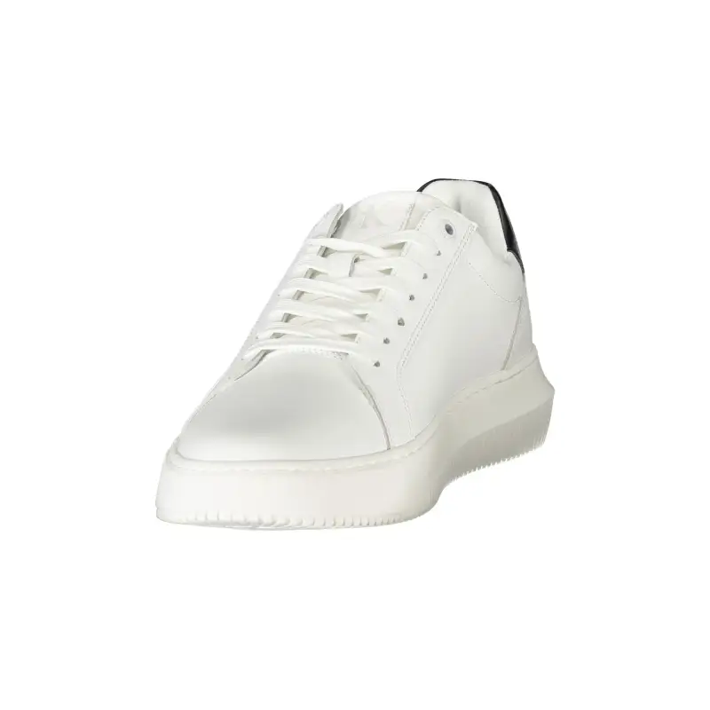 Calzatura Sportiva Uomo Bianca con Dettagli Neri / Bianco miniatura 3