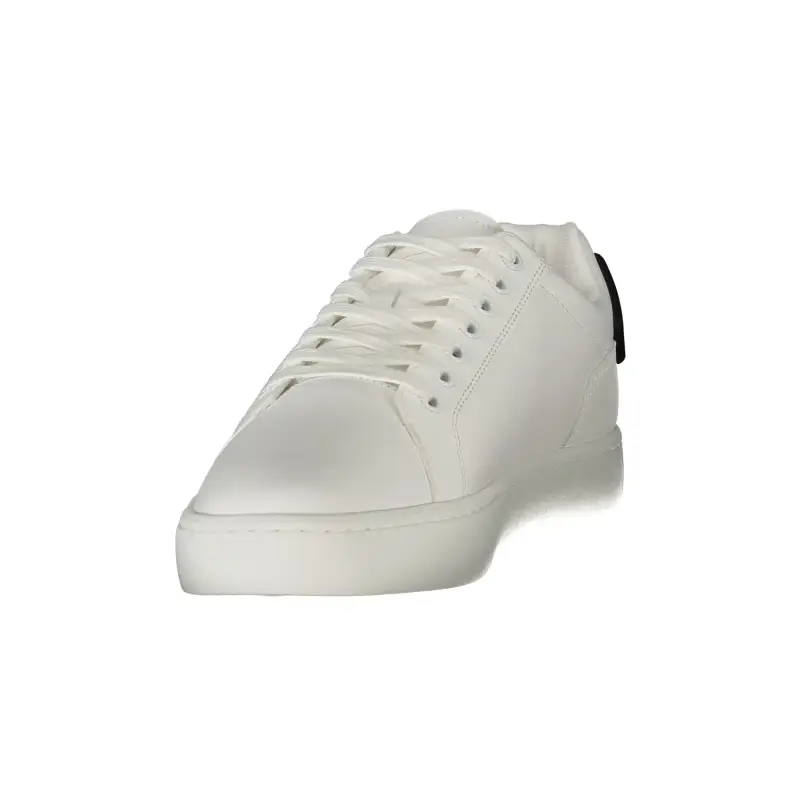 Calzature Sportive Uomo Bianche con Dettagli Neri / Bianco miniatura 3