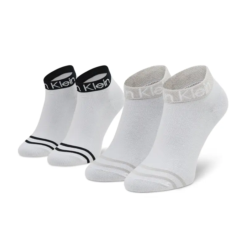 Calzini corti Calvin Klein 701218775 Bianco