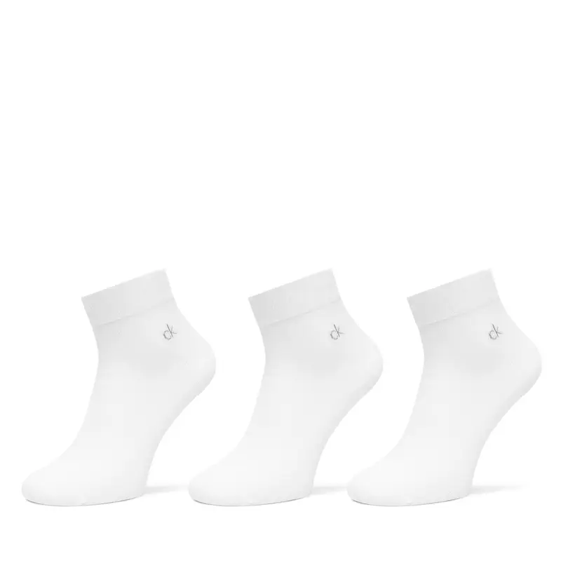 Calzini corti Calvin Klein 701234209 Bianco