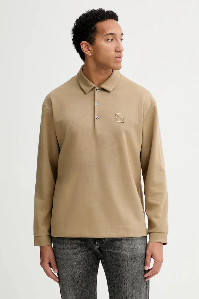 camicetta a maniche lunghe con lana colore verde LV04LB251G