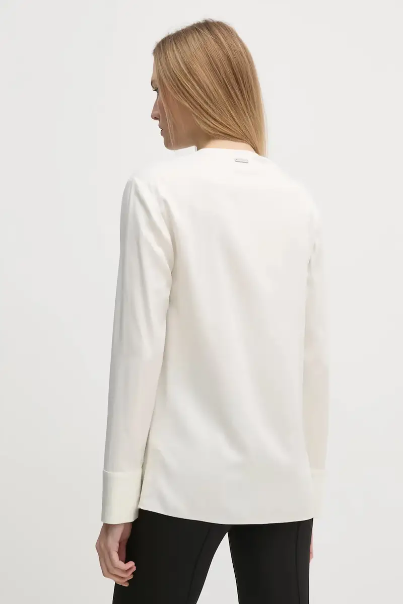 camicetta donna colore beige K20K208067 miniatura 3