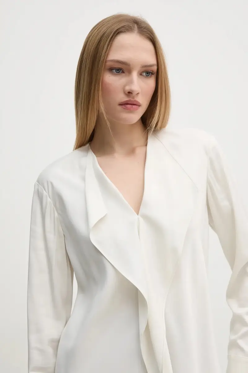 camicetta donna colore beige K20K208067 miniatura 4