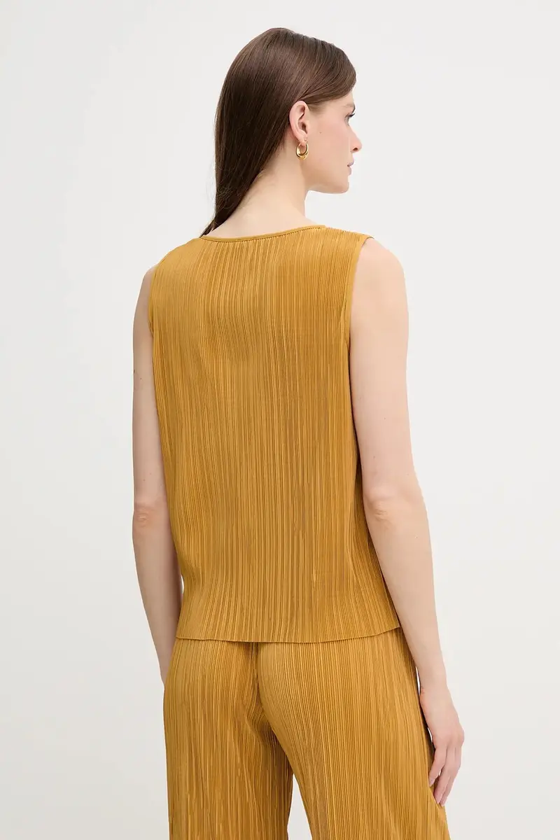 camicetta donna colore giallo LV044A212G miniatura 3