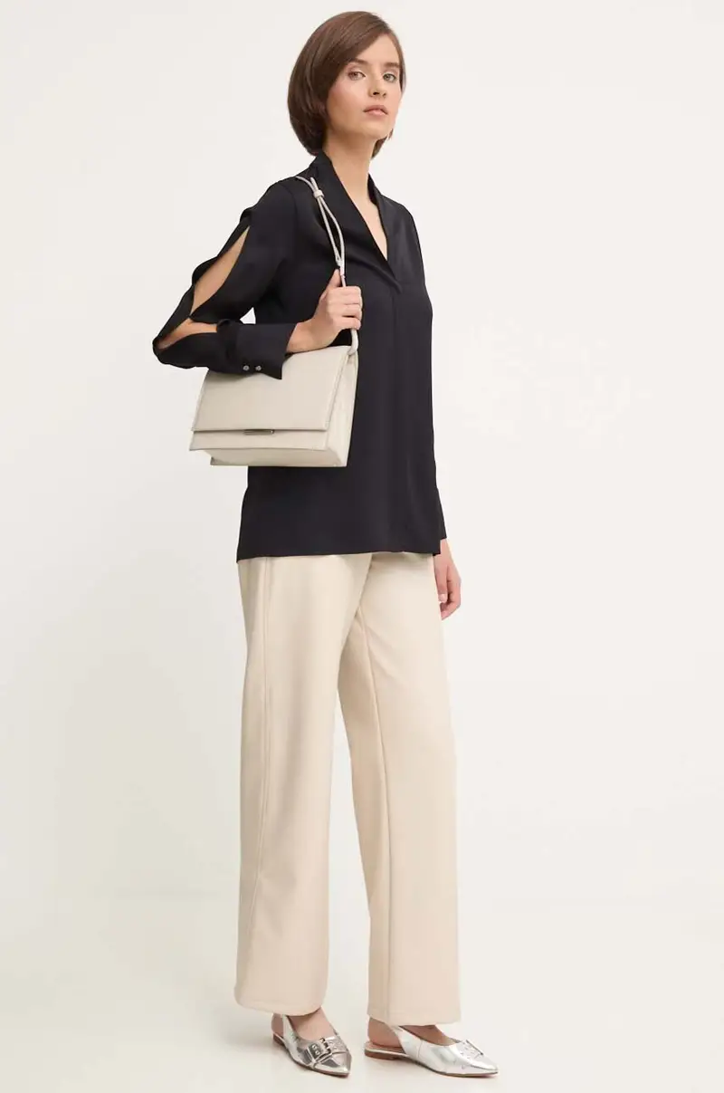 camicetta donna colore nero K20K207141 miniatura 2