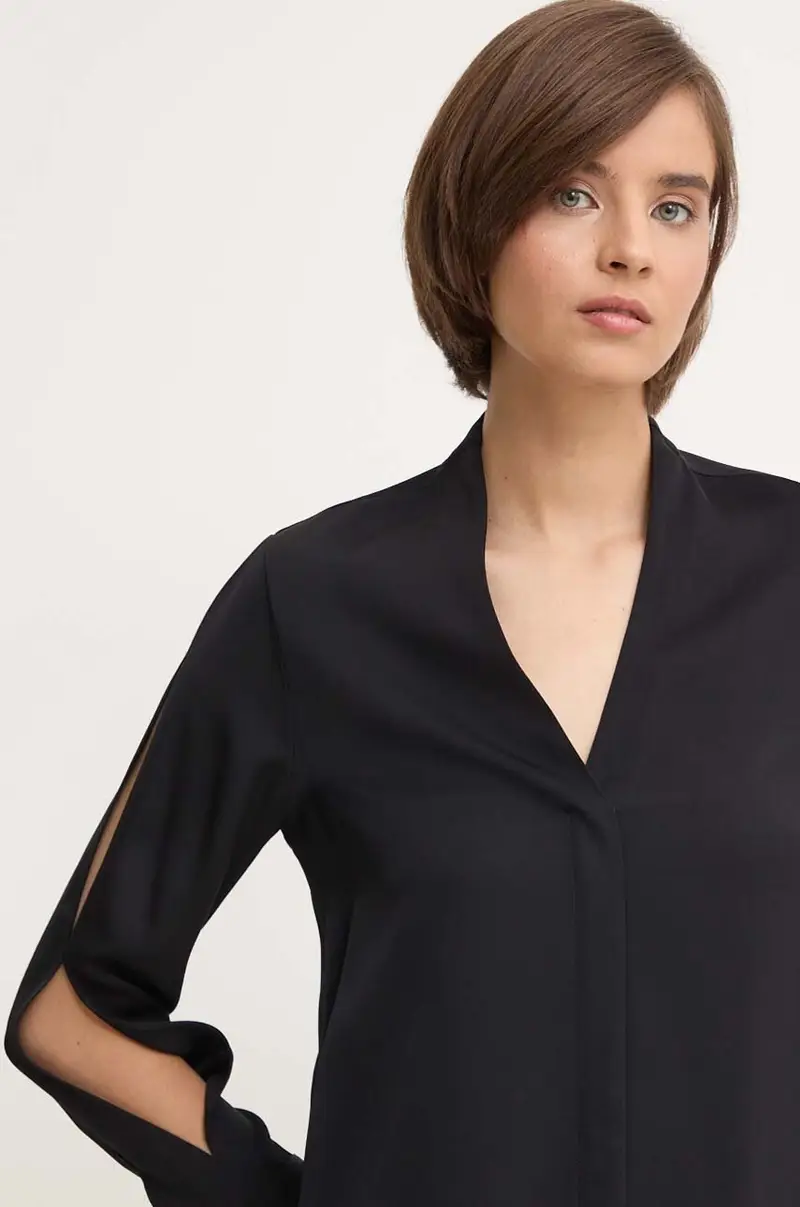 camicetta donna colore nero K20K207141 miniatura 5