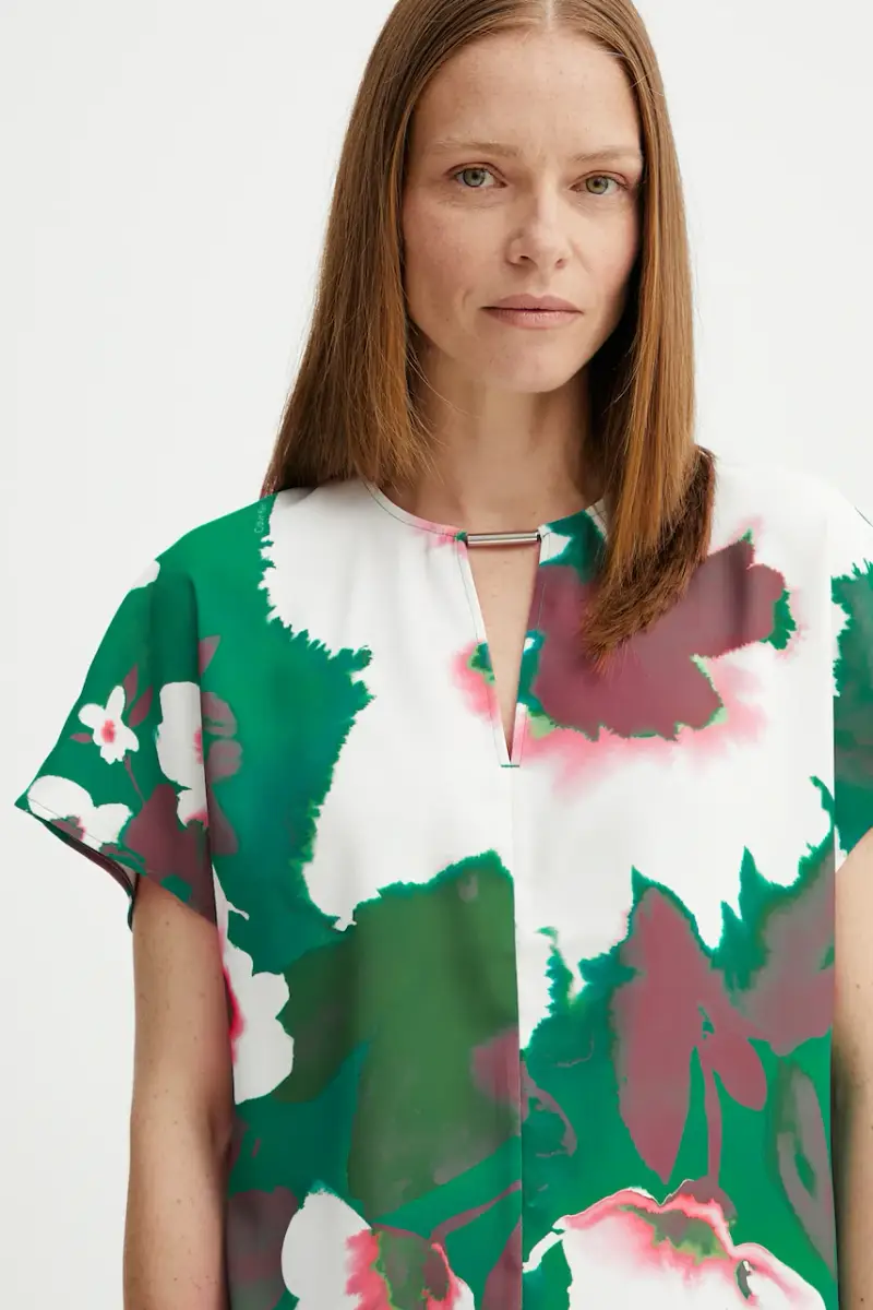 camicetta donna colore verde LV044C197G miniatura 4