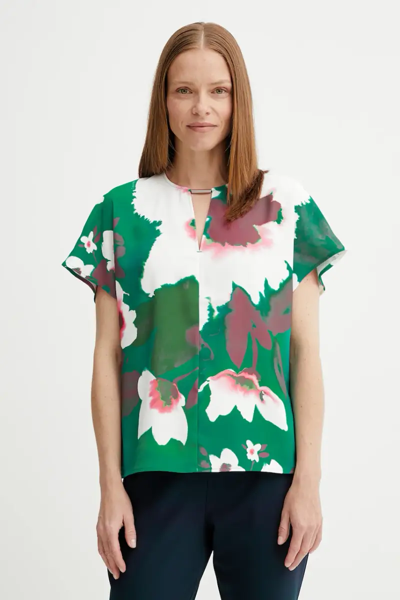 camicetta donna colore verde LV044C197G