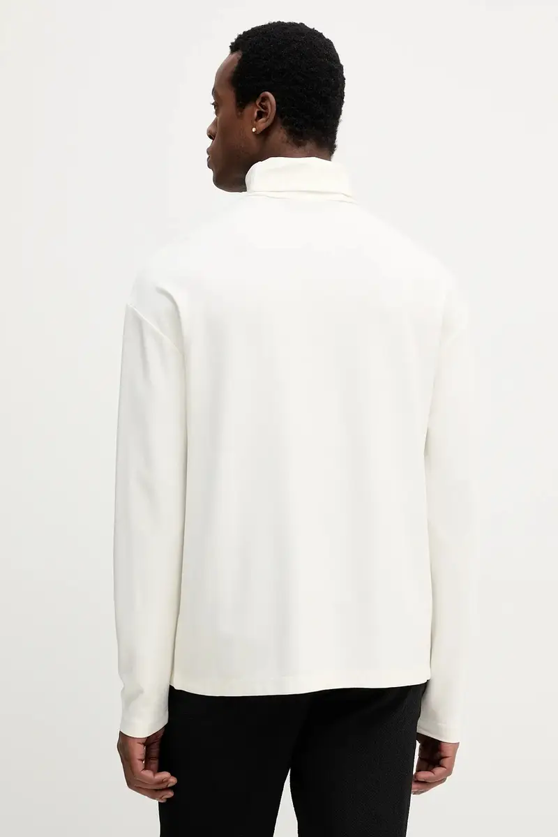 camicia a maniche lunghe colore beige LV04LD215G miniatura 3