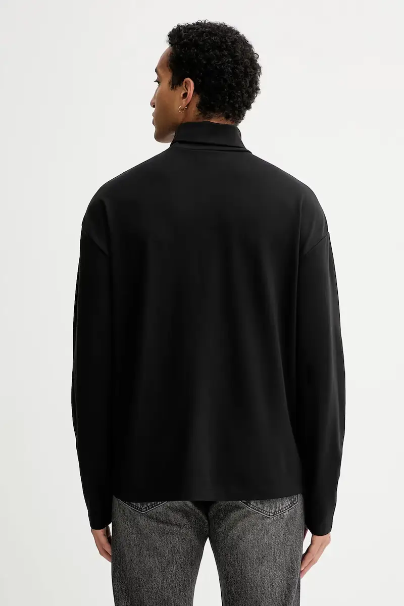 camicia a maniche lunghe colore nero LV04LD215G miniatura 3