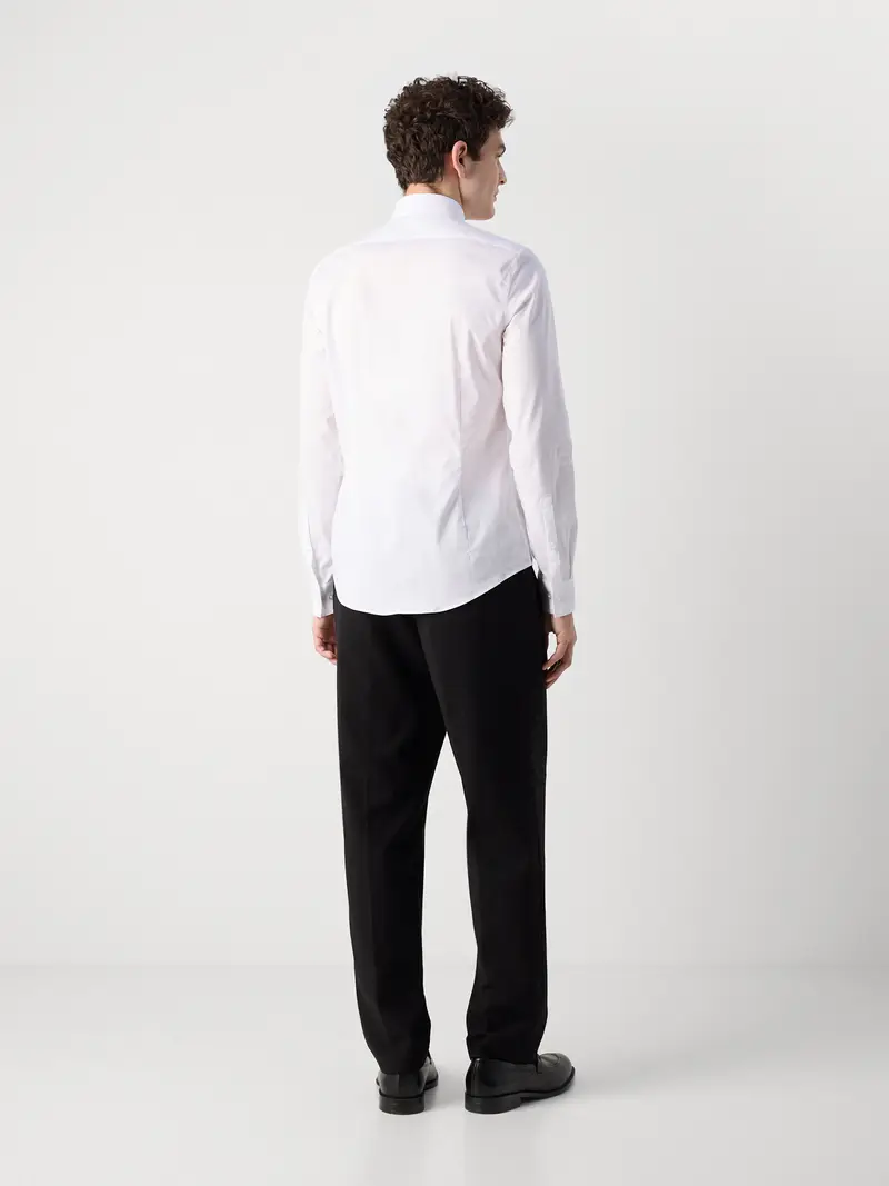 Camicia bianco miniatura 3