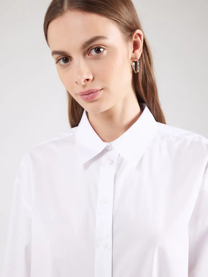 Camicia da donna bianco miniatura 2