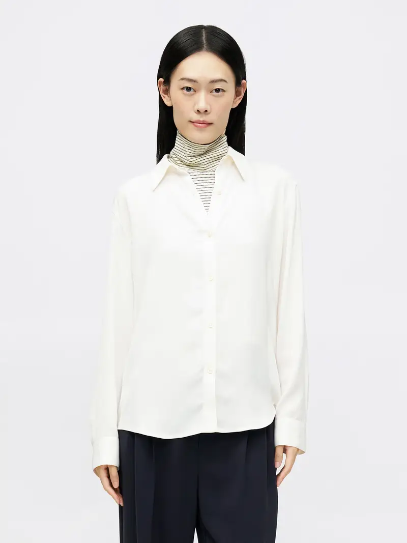 Camicia da donna offwhite miniatura 2