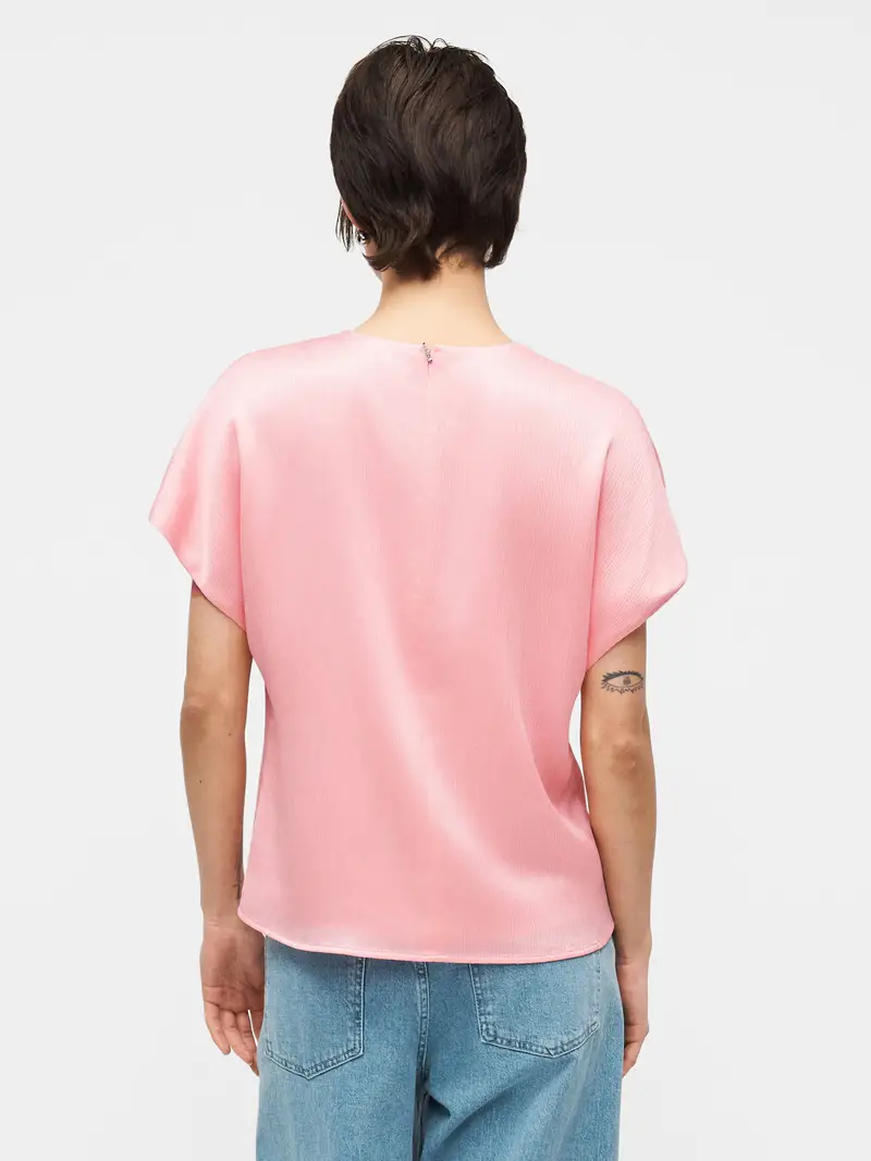 Camicia da donna rosa miniatura 3