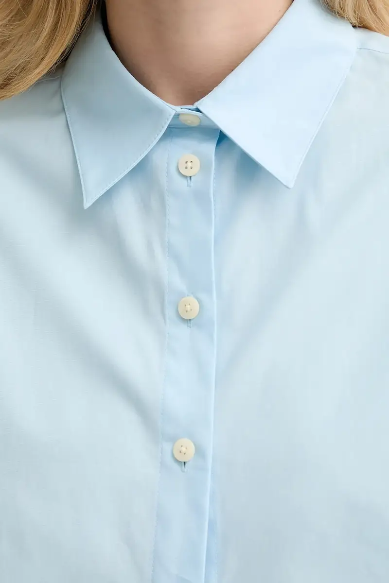 camicia donna colore blu LV044B160G miniatura 5