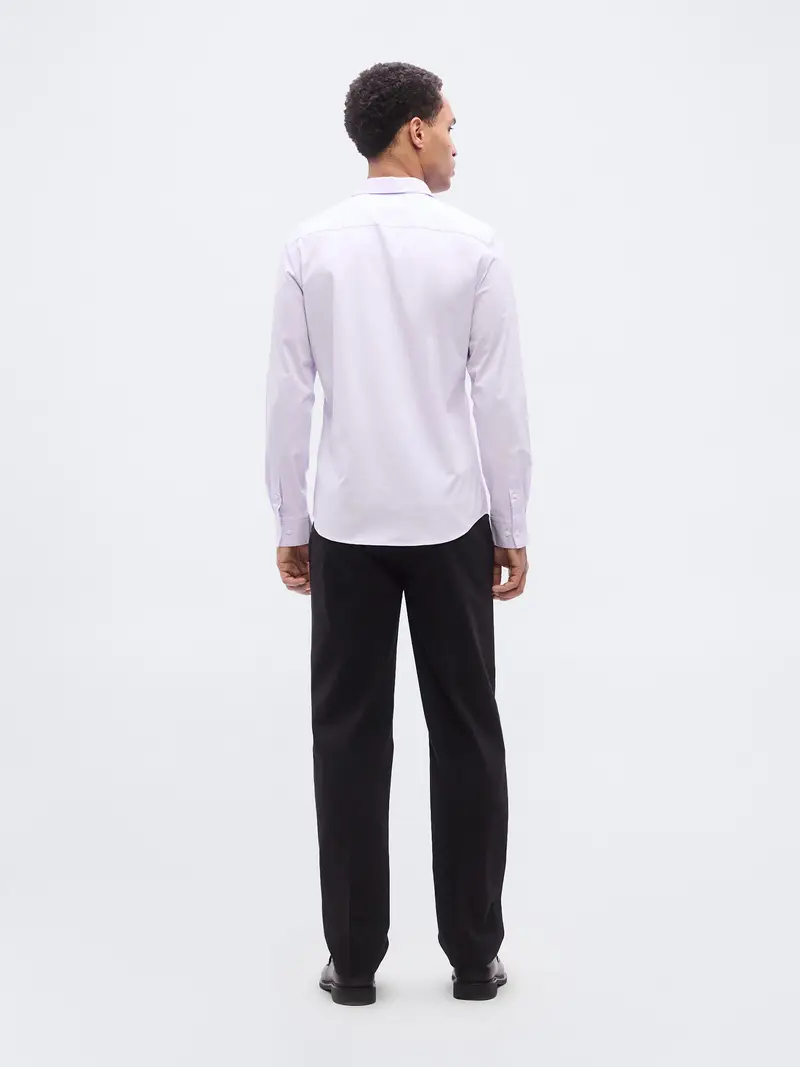 Camicia lilla pastello miniatura 3