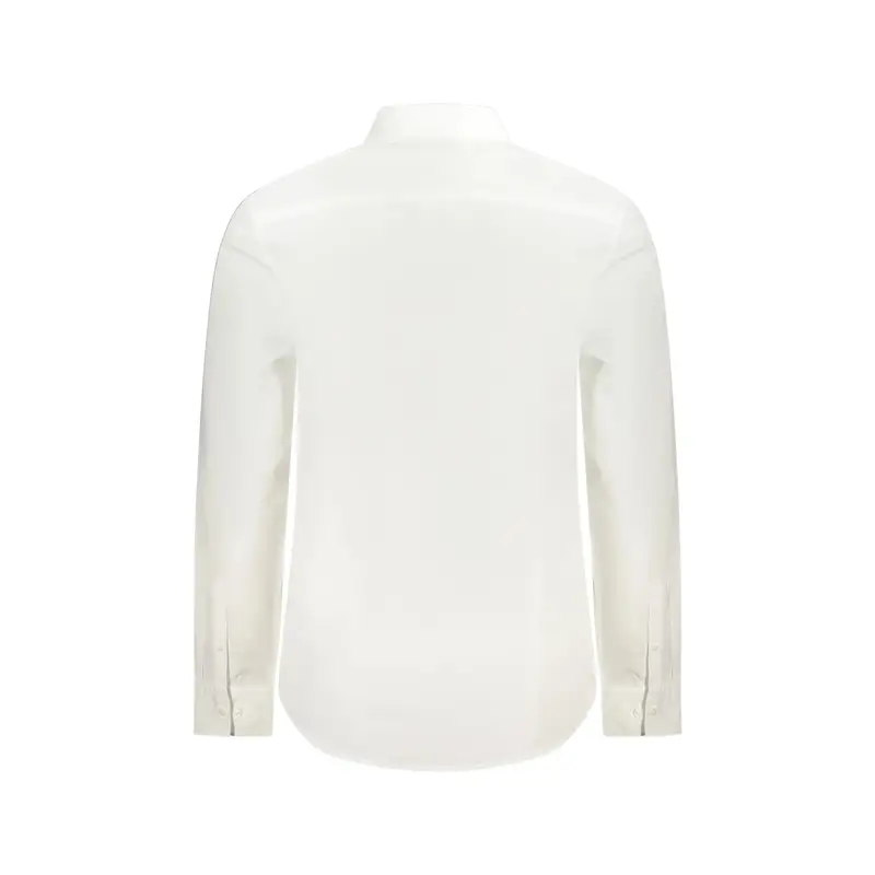 Calvin Klein Maglia Maniche Lunghe Uomo Bianca con Ricamo miniatura 2