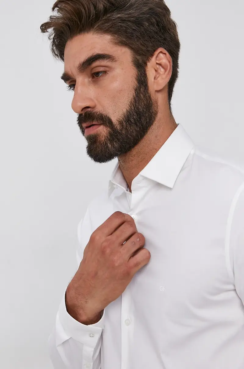 camicia uomo Bianco