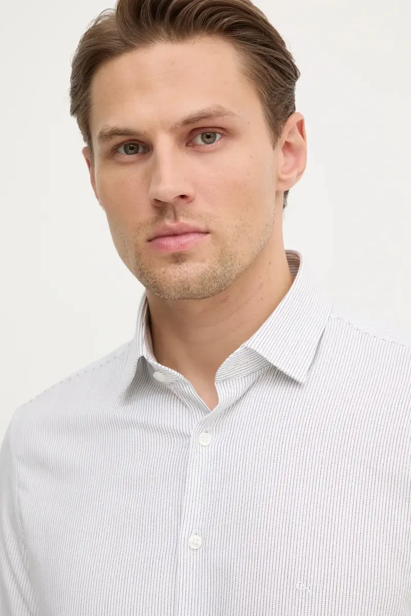 camicia uomo colore bianco K10K113844 miniatura 5