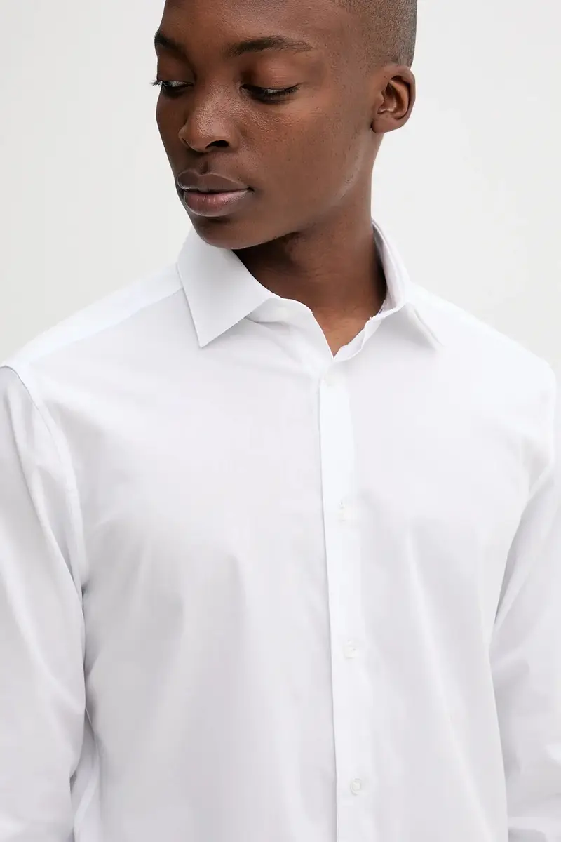 camicia uomo colore bianco LV019EU001 miniatura 4