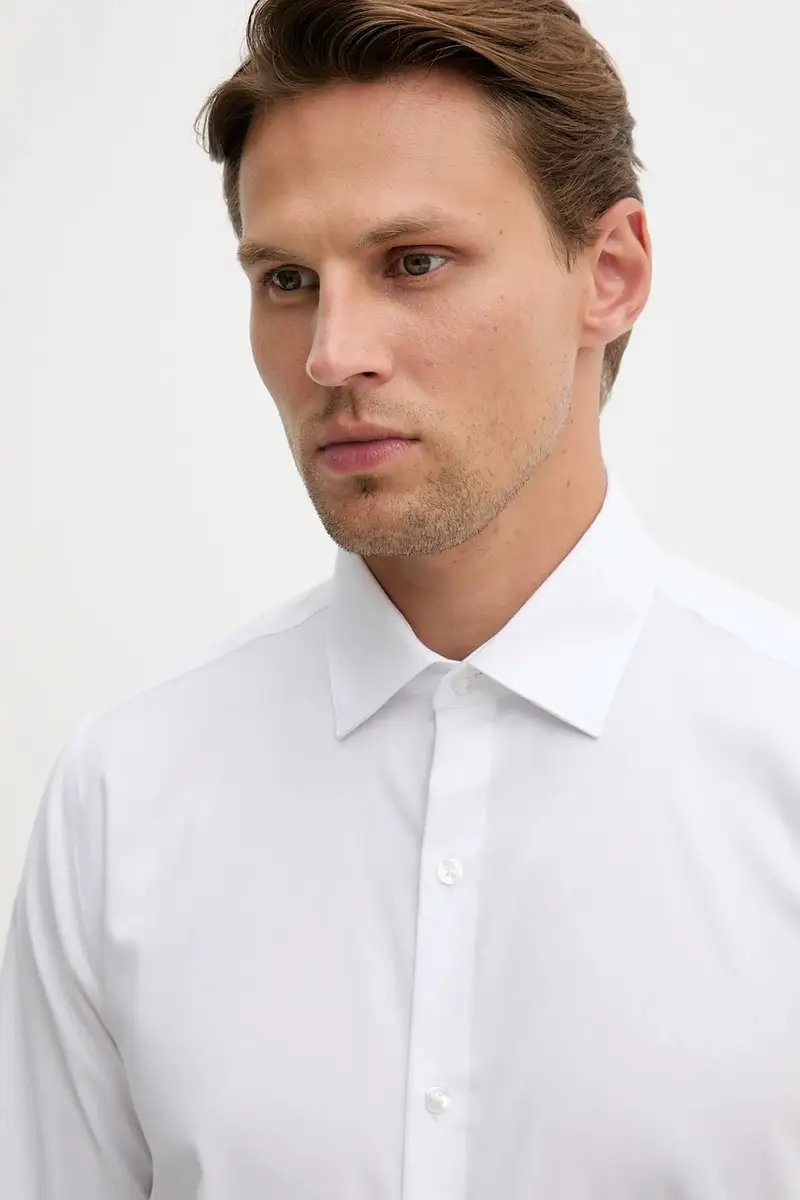 camicia uomo colore bianco LV019EU006 miniatura 4