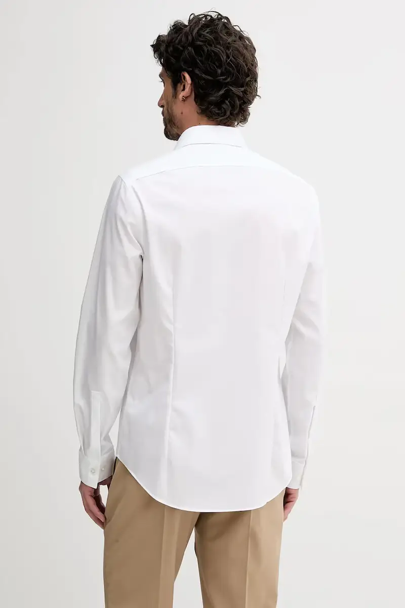 camicia uomo colore bianco LV019EU017 miniatura 3