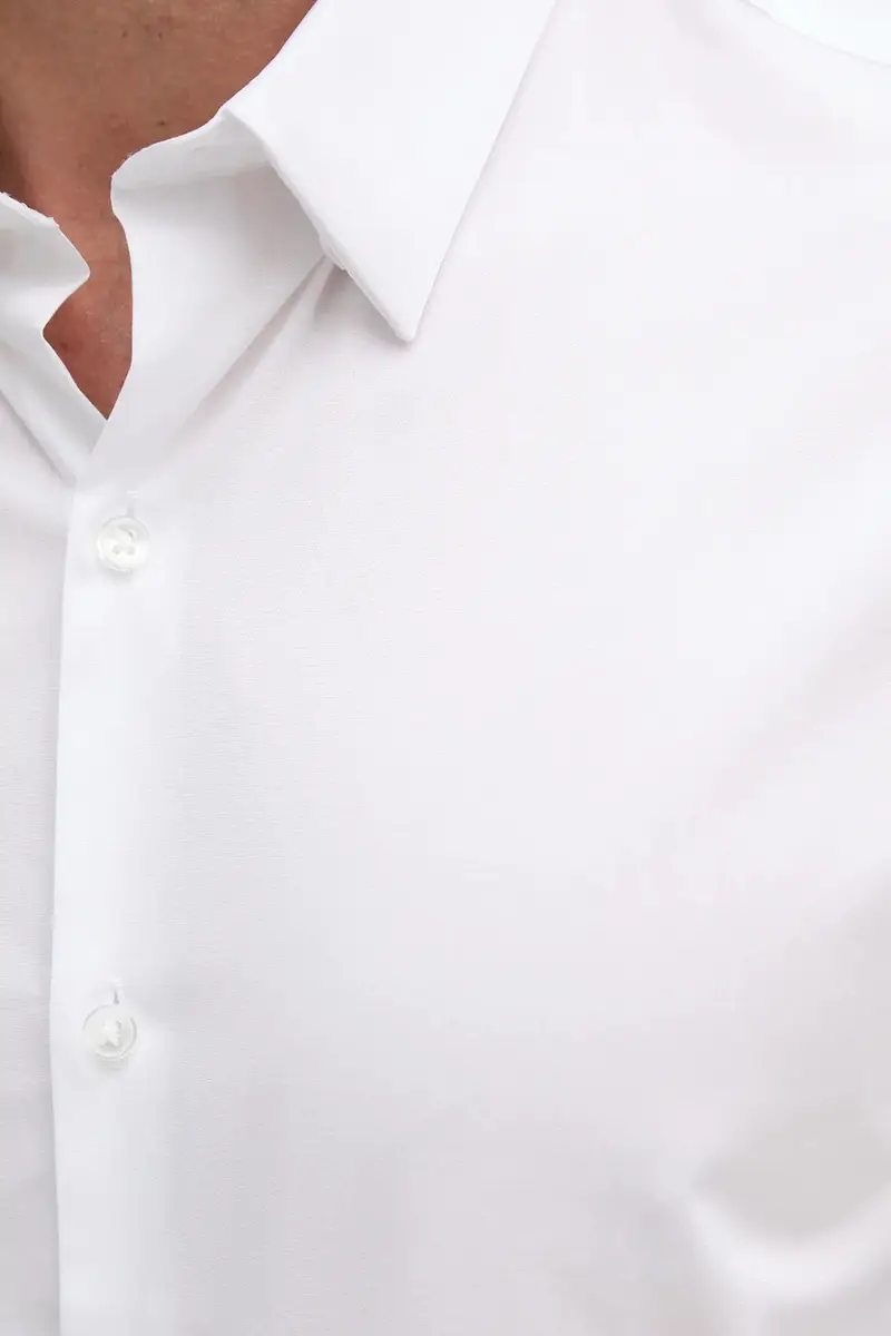 camicia uomo colore bianco LV019EU030 miniatura 5