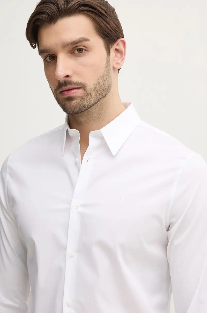 camicia uomo colore bianco LV04LB145G miniatura 4