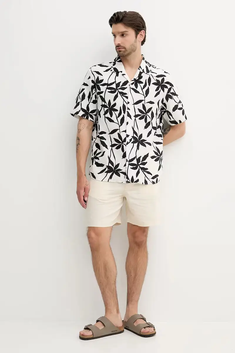 camicia uomo colore bianco LV04LB157G miniatura 2