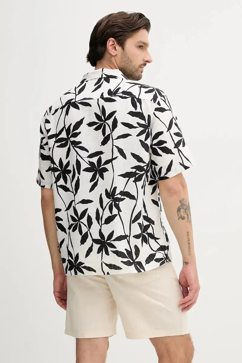 camicia uomo colore bianco LV04LB157G miniatura 3