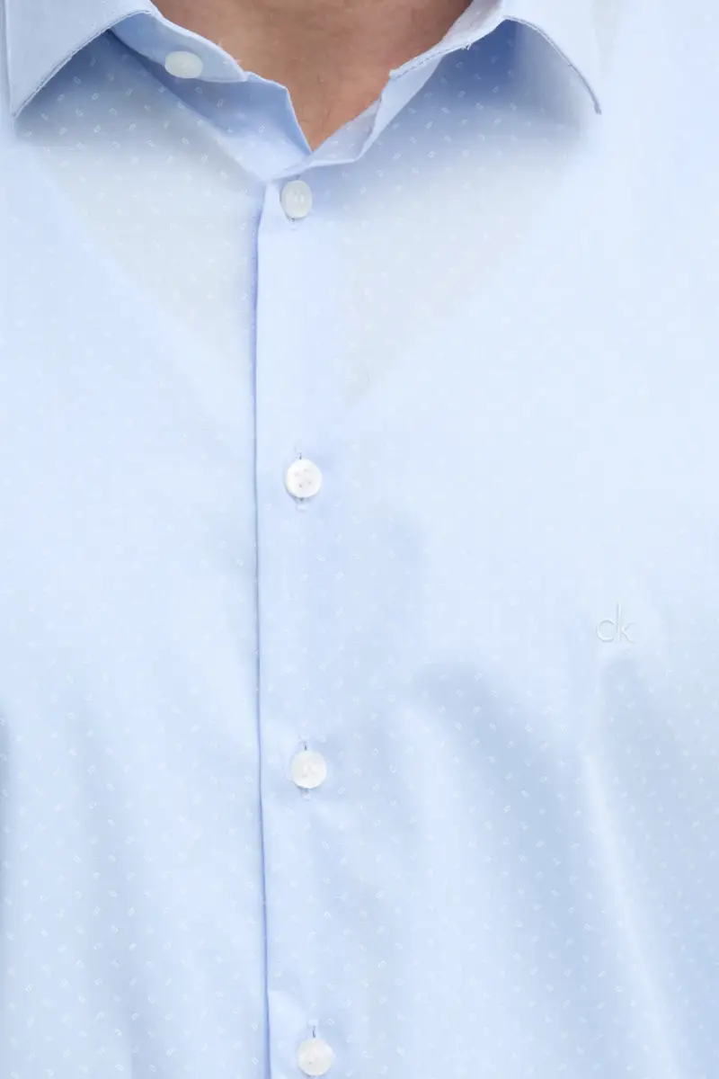 camicia uomo colore blu K10K113846 miniatura 5
