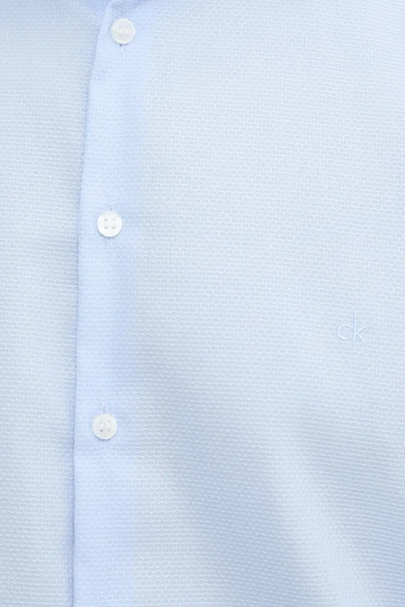 camicia uomo colore blu K10K113848 miniatura 2