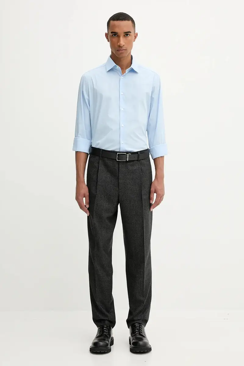 camicia uomo colore blu LV019EU001 miniatura 2