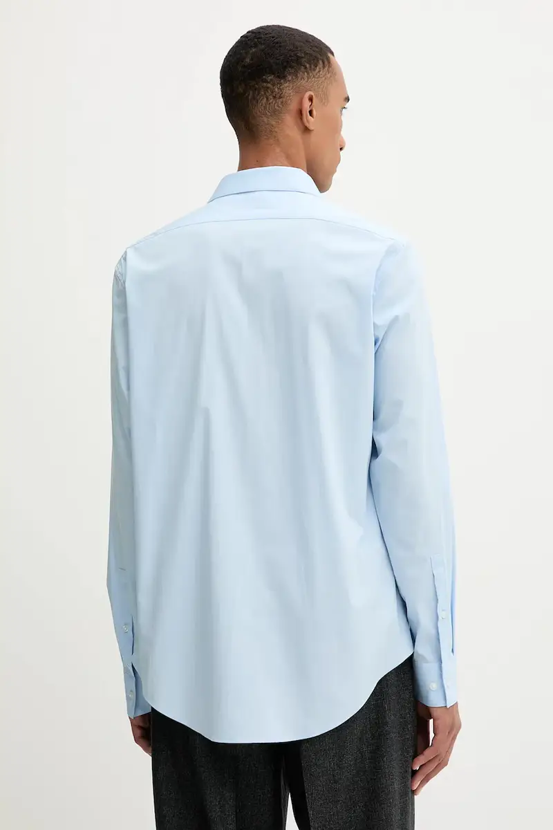 camicia uomo colore blu LV019EU001 miniatura 3