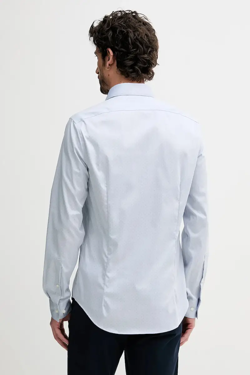 camicia uomo colore blu LV019EU011 miniatura 3