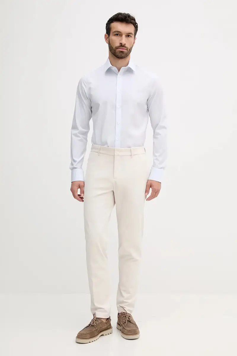 camicia uomo colore blu LV019EU031 miniatura 2