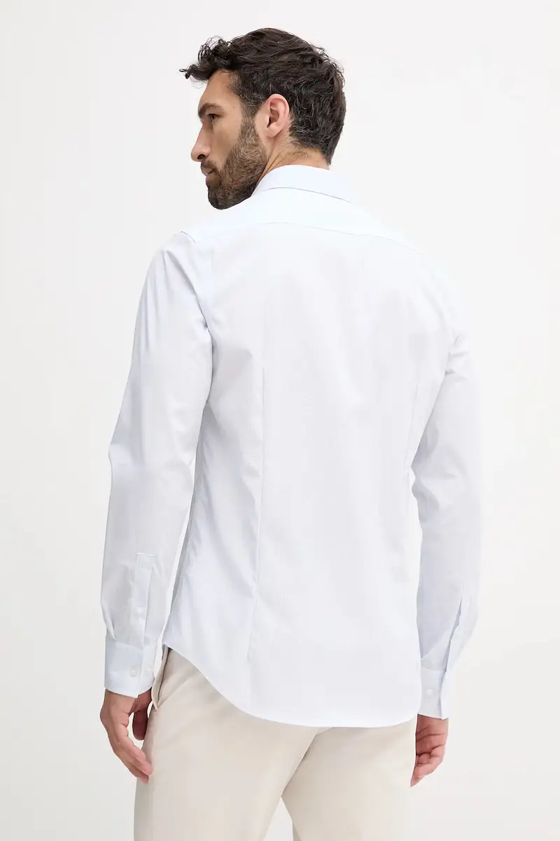 camicia uomo colore blu LV019EU031 miniatura 3